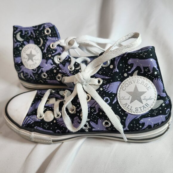 Converse Constellations Chuck Taylor All Star Hi-top Kids Sneaker Size 13 Chucks - Picture 2 of 10